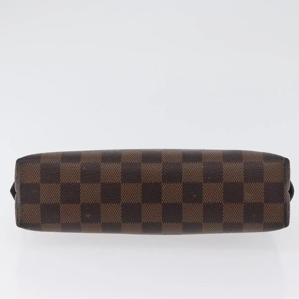 Louis Vuitton Damier Ebene Pochette Cosmetic GM Pouch Brown